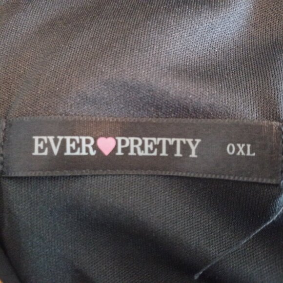 Ever Pretty Pleated Sleeveless V-Neck Chiffon Maxi Dress Size XL - Picture 6 of 8